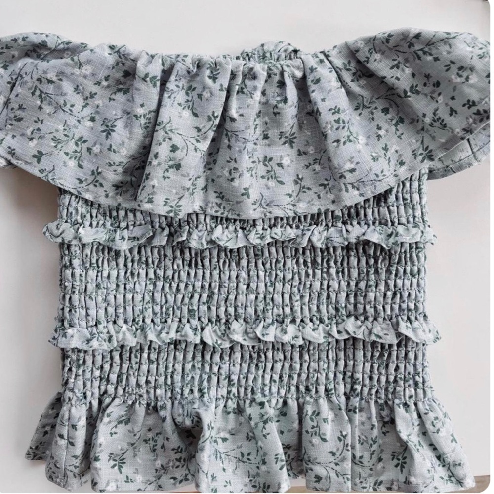 Reformation Millet Linen Top